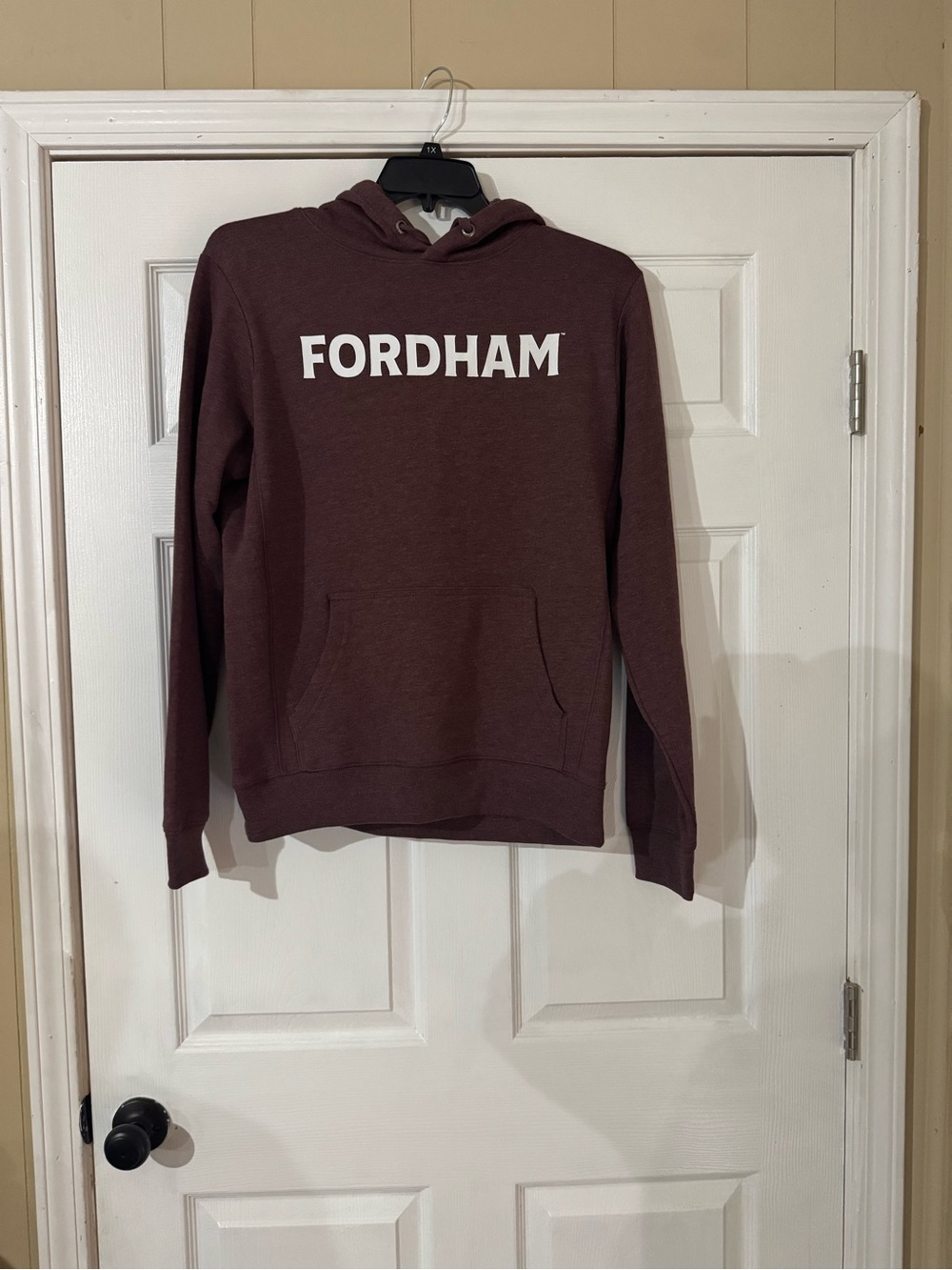 League Maroon Hooded Fordham Sweatshirt